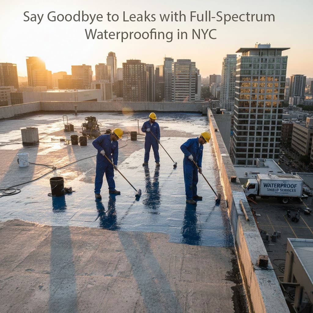 Cover image for blog post: Full-Spectrum Waterproofing Services in NYC | Residential & Commercial Solutions